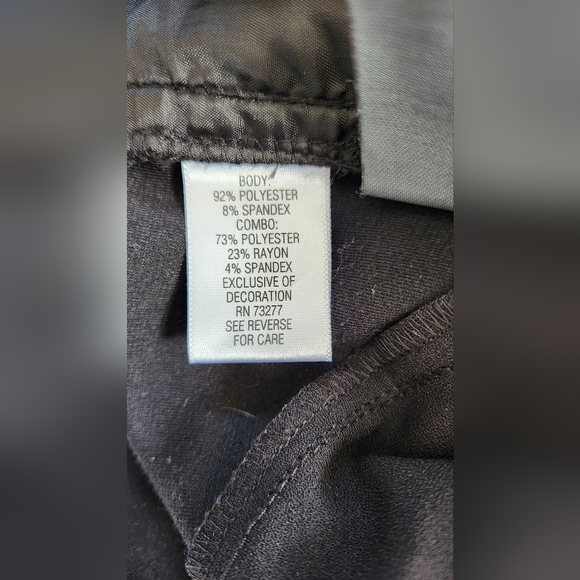 Simply Vera by Vera Wang Black jogger pants - Picture 7 of 9